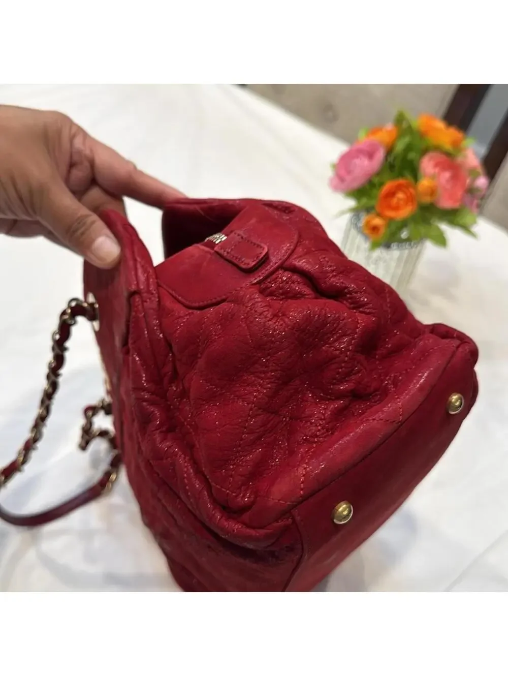Authentic Chanel Matelasse shoulder bag